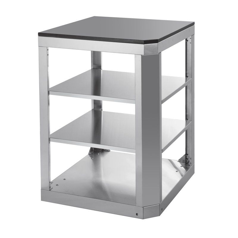 Îlot de cuisine extérieur 95,8 pouces 6 + 1 brûleur barbecue au gaz propane 95 500 BTU acier inoxydable 304 couleur argent avec CSA, certification ETL + évier + réfrigérateur + table de bar