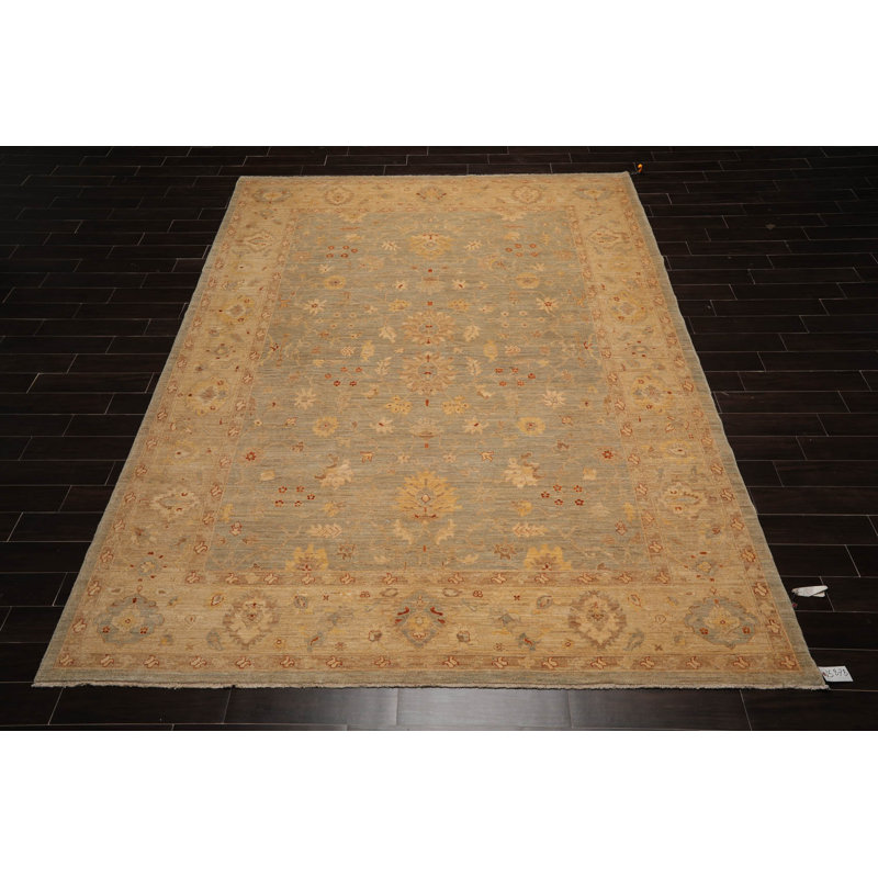 One-of-a-Kind Rectangle:9'4''x12'1'' Wool Area Rug in