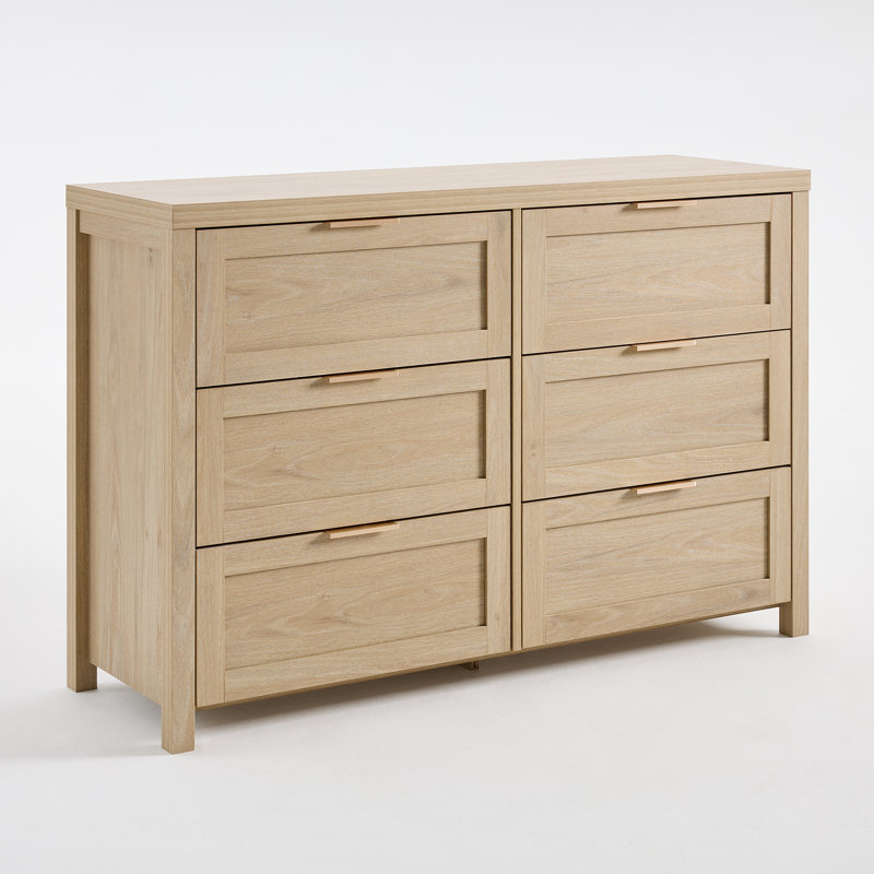 Allenside 6 - Drawer Dresser, Light Oak