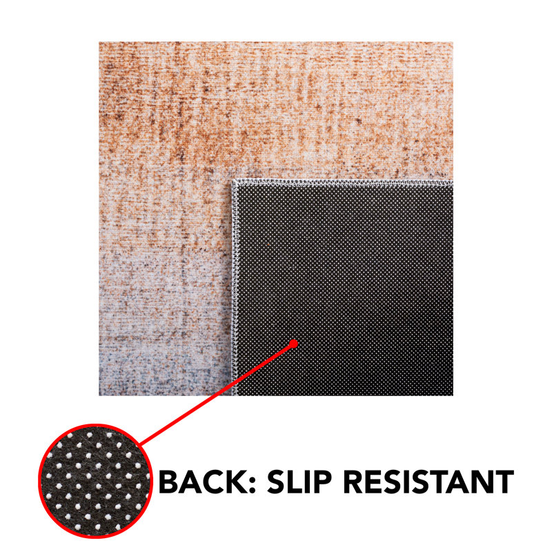Tacoma Performance Machine Washable Abstract Rug, Rectangle 9' x 12'