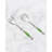 Davinder Stainless Steel Salad Servers