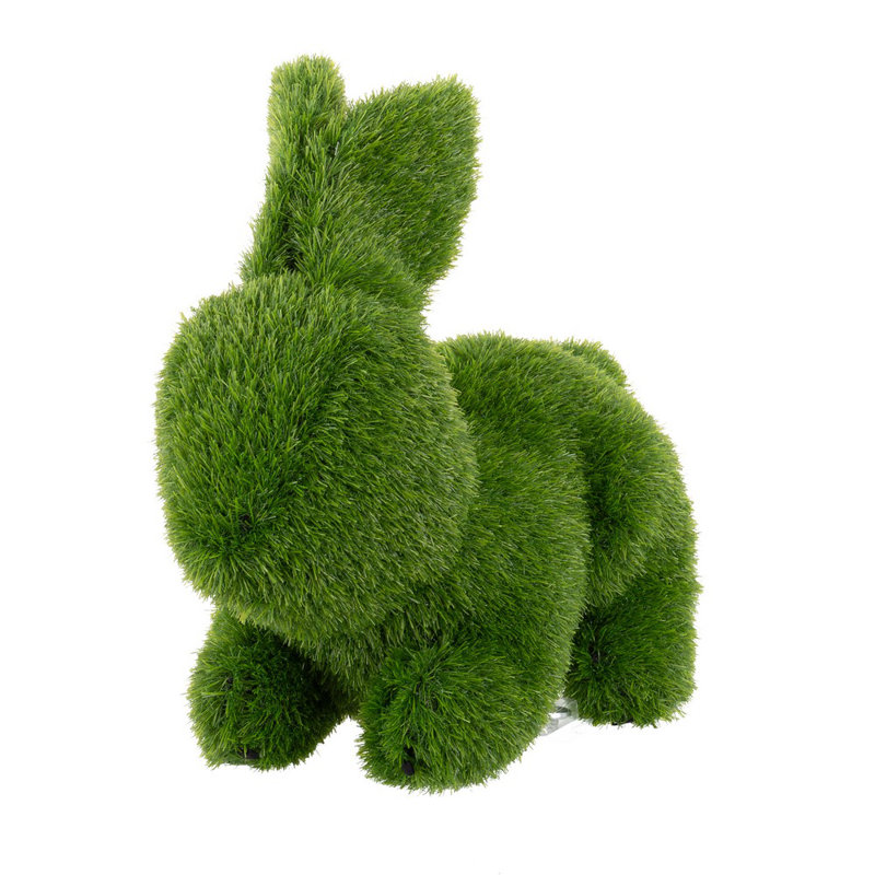Adriel Rabbit Plastic Garden Statue, 35cm H x 25cm W x 35cm D