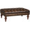 Leather Ottoman