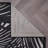 Anjalie Floral Machine Woven Polypropylene Indoor / Outdoor Area Rug in Black/Gray-1558587925