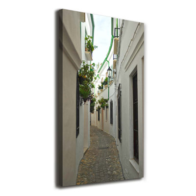 Streets Of Andalusia - Wrapped Canvas Print