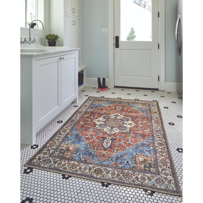 Landwehr Performance Oriental Indoor Rug, Rectangle 5'3" x 7'6"