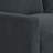 Keysan Velvet L-Shaped Sectional with Ottoman Reversible-1327873774