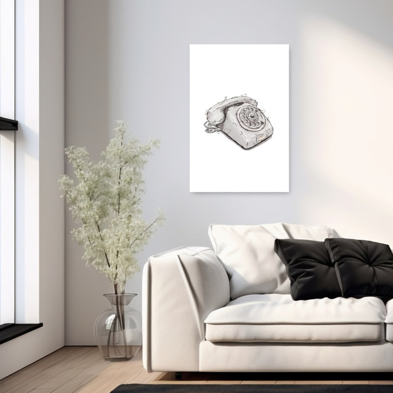 Reproduction d'art rétro rétro classique nostalgique, 36" H x 24" W