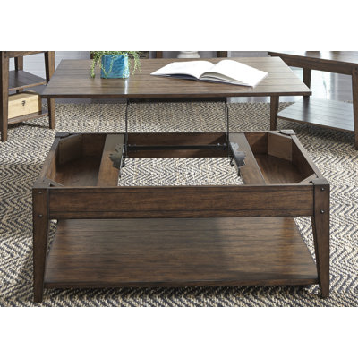 Table basse à plateau relevable Laron