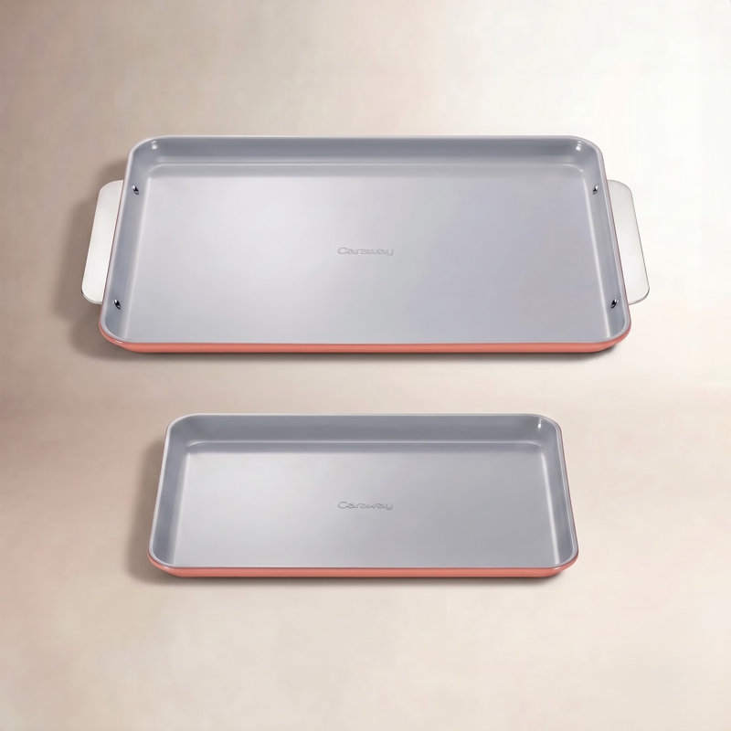 Caraway Nonstick Ceramic Baking Sheet Duo, Perracotta