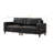 79" Faux Leather Square Arm Sofa-164126009