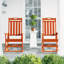 Chaises berçantes d'extérieur en PEHD pour patio-552783076