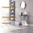 Olmitz 51'' Glass Top Console Table-1625644712