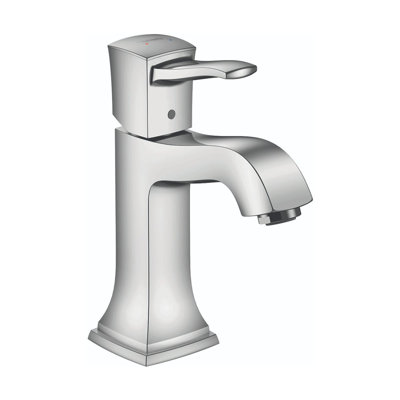 Hansgrohe Metropol Classic Single-Hole Faucet 110 with Drain Assembly, 1.2 GPM
