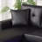 Sorrento 74"W Black Pvc Reversible Sectional Sofa Chaise With Led Light, Usb Port, Nailhead Trim, Throw Pillows, Tufted Cushion-545390910