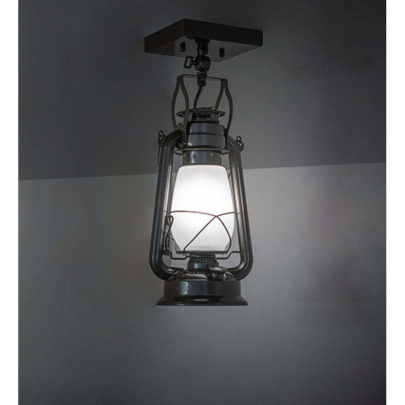 MinerS Lantern 1 - Light Semi Flush Mount