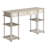 Edwin No Tools Writing Desk with Shelves-2097302085