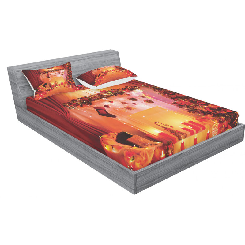 Microfiber Sheet Set, Full Sheet Set with Fitted Sheet