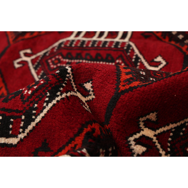 Tapis rouge Teimani 5 pi 3 po x 10 pi 0 po