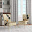 Chaise d'appoint de 27,5 po de largeur