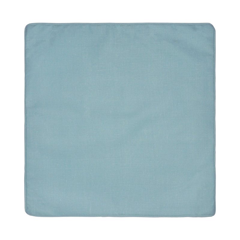 Indoor / Outdoor Square Throw Pillow Cover, Teal