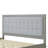 Solid Wood Platform Upholstered Headboard Bed