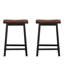 Tabouret de comptoir 24 po en bois massif-319298769