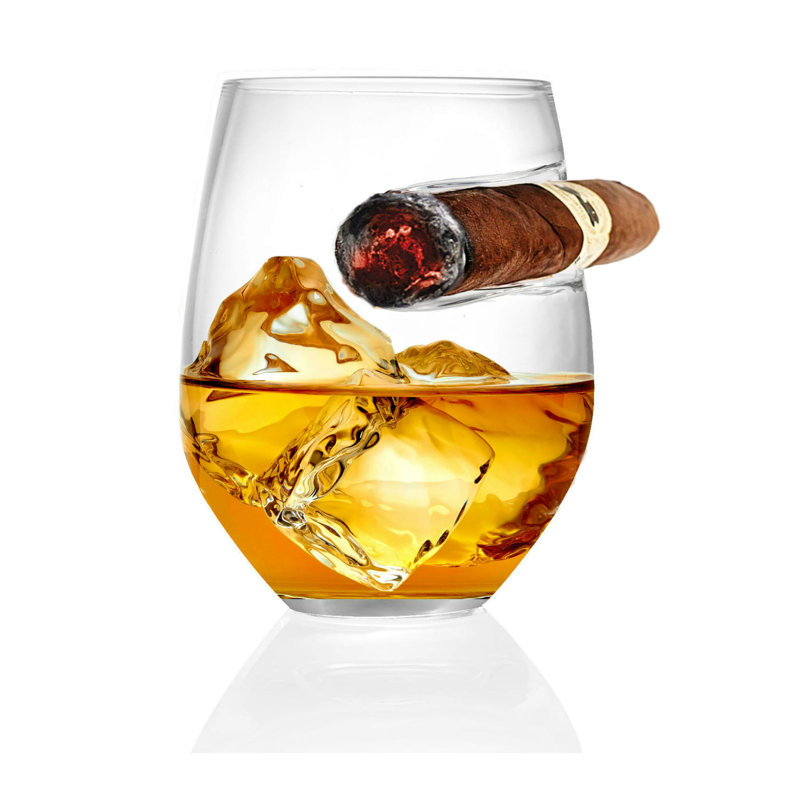 Gerwine 10oz. Stainless Steel Whiskey Glass, 2