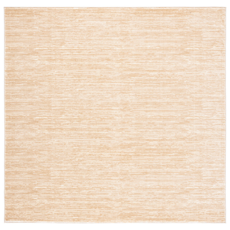Vision Striped Area Rug In Beige