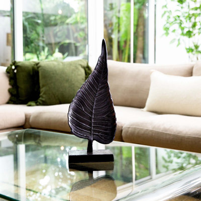 Sculpture feuille anary