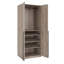 Armoire-penderie 32 "en gris rustique Lee-120476797