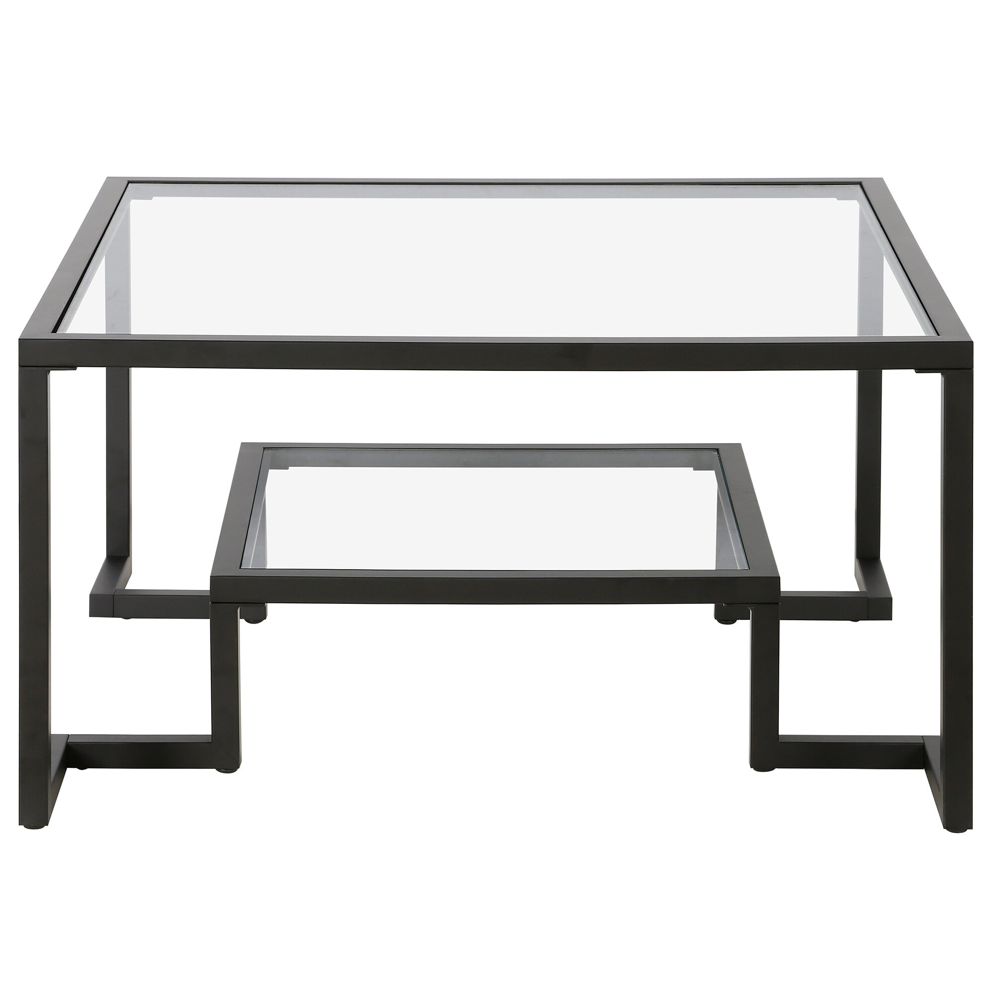 Lexina frame coffee store table with storage