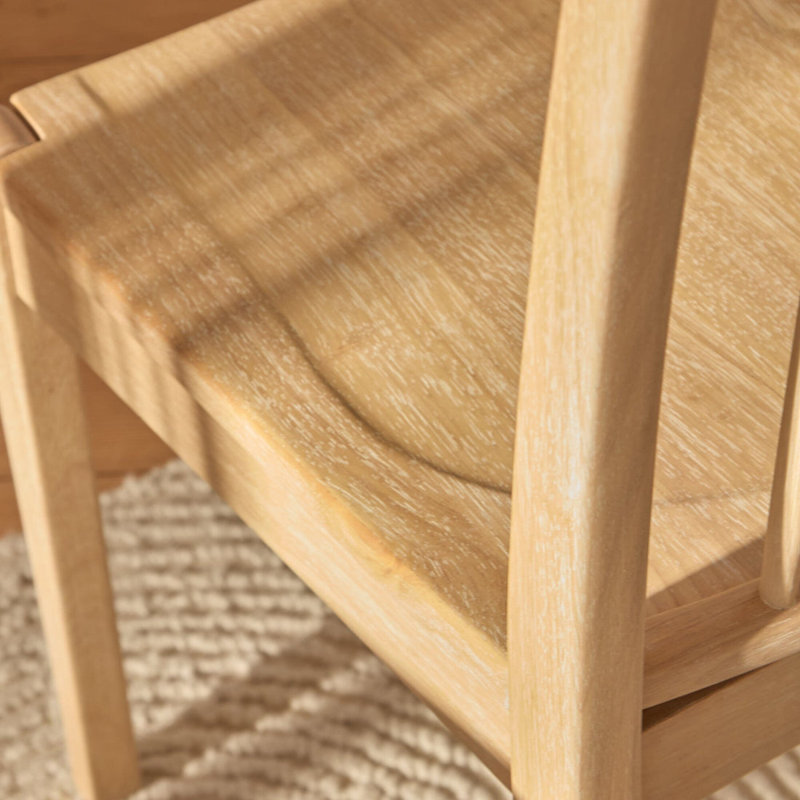 Dining Chairs - Set of 2, Whitewash