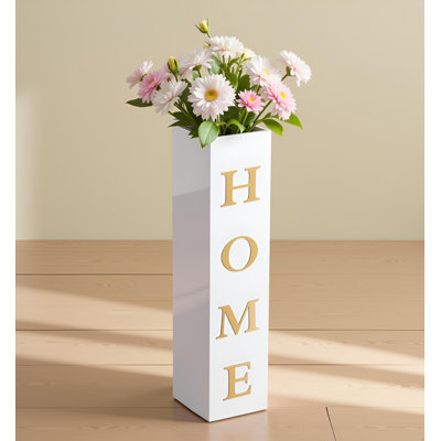 Vase de plancher en bois 27,55 "Featherston