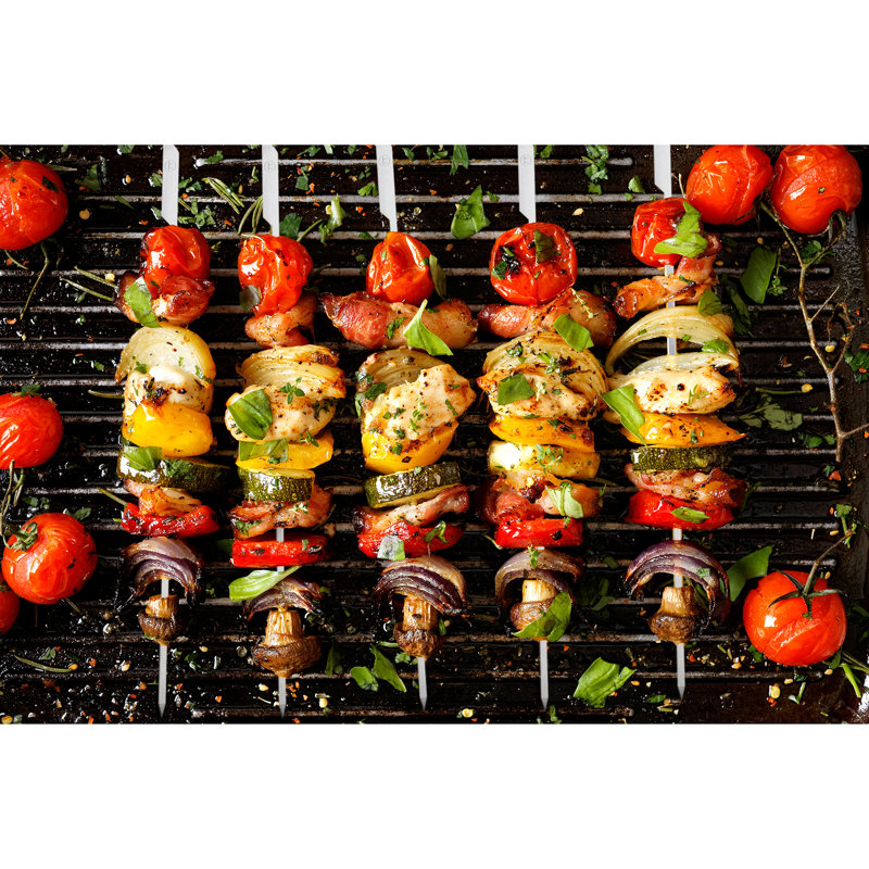 Stainless Steel Skewer And Shish Kebab
