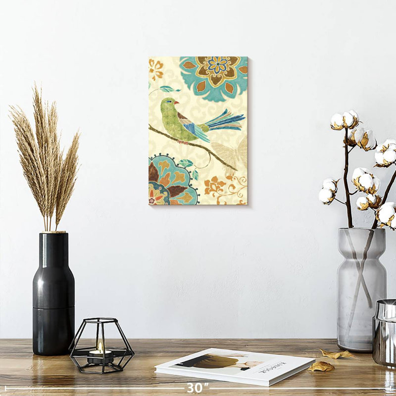 Brampt Eastern Tales Birds II, 12" H x 8" W