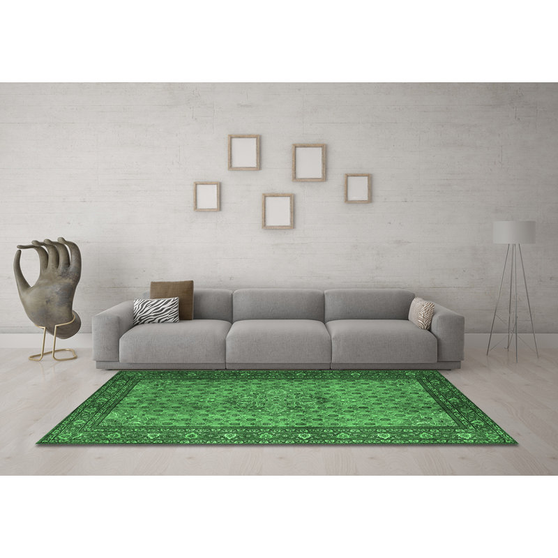 Performance Oriental Indoor Rug, Square 6'