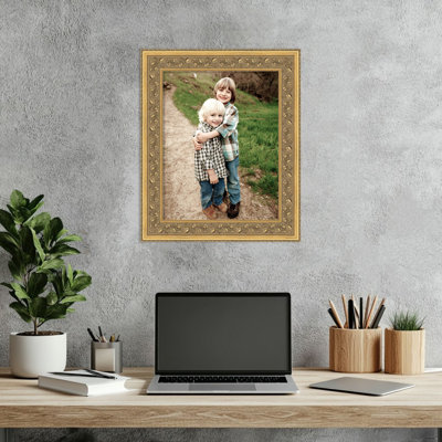 Carter Dark Gold Wood Picture Frame