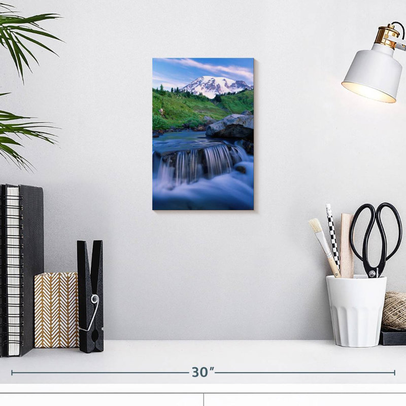 Alvord Mount Rainier Scene, 12" H x 8" W