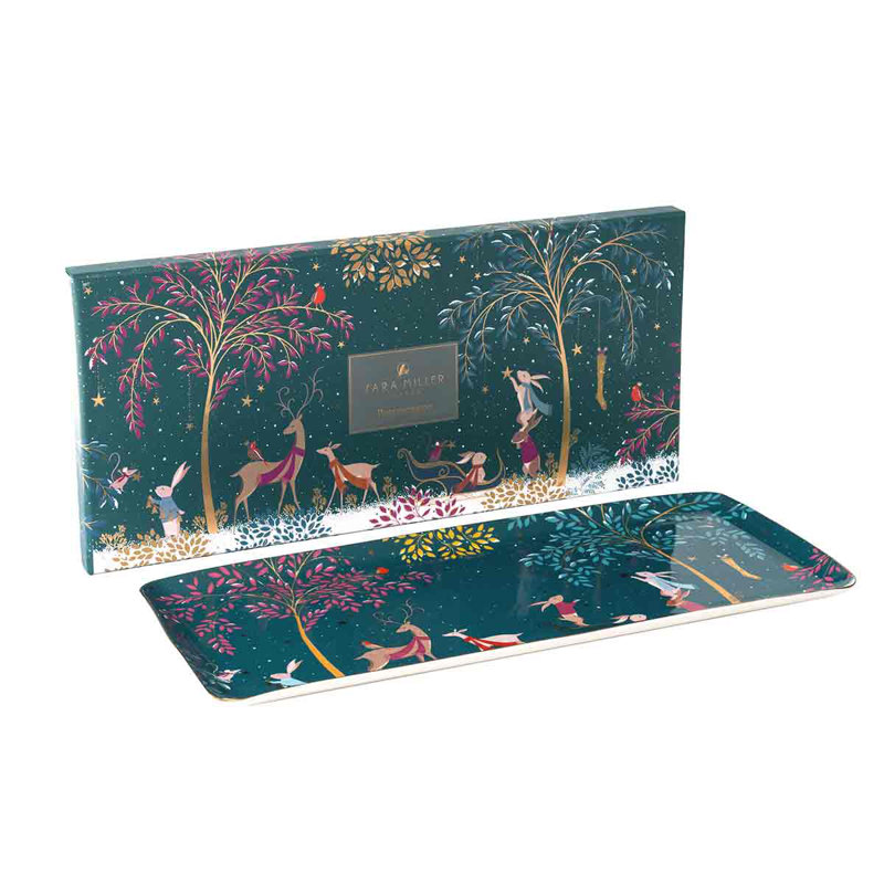 Sara Miller, Woodland Tales - Sandwich Tray