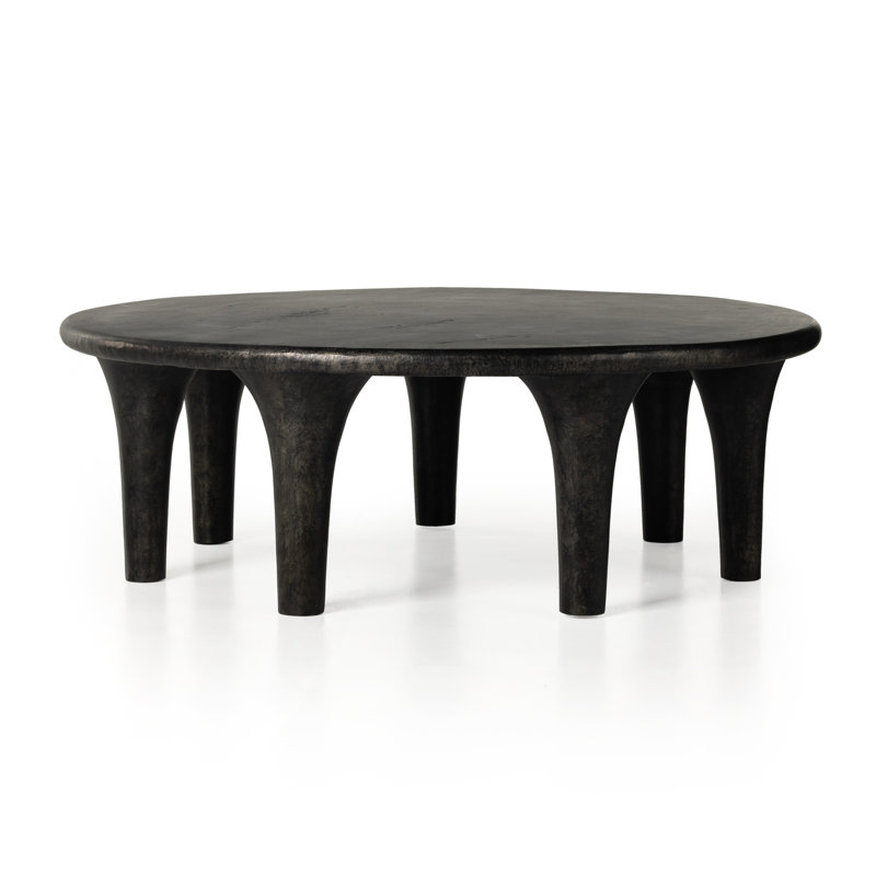 Kelden Coffee Table, Raw Black