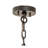 Atanaska 1 - Light Craftsman Brown Lantern Pendant