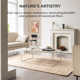 Kline Jute and PET Rug Without Backing Cream