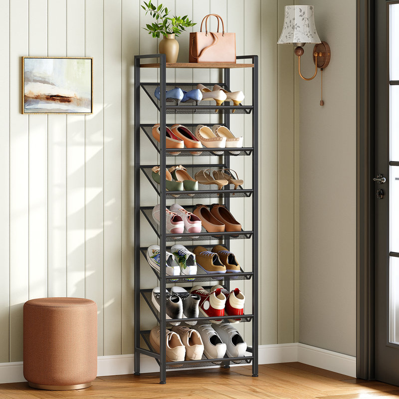 Range-chaussures 8 niveaux 16 paires