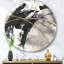 Glam Painted Arcs I - reproduction d'art sur cercle en métal-48168035