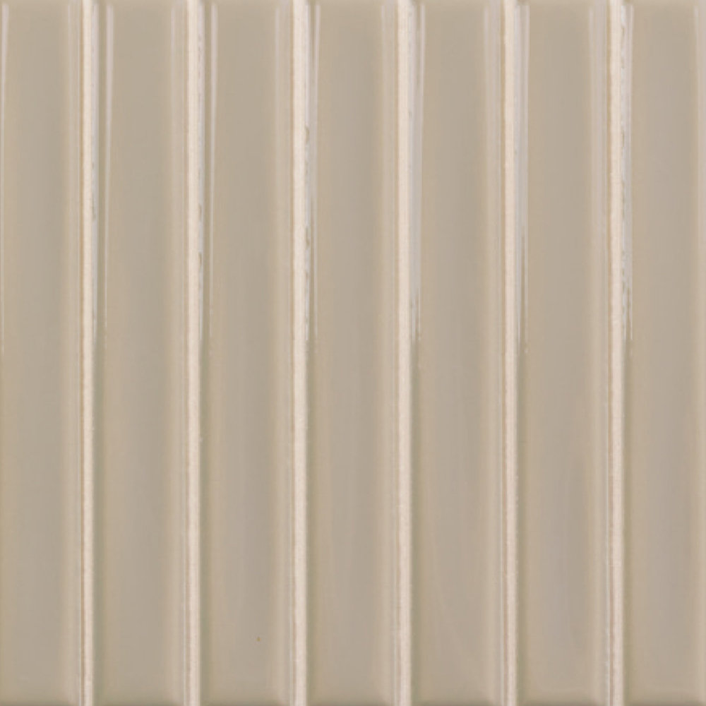 Love Bars 5" x 10" Matte Tile, Sand