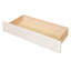 Lit de jour simple beige avec rangement pour accoudoirs et point de charge