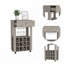 Chariot-bar avec porte-bouteilles 12 bouteilles Memphis-1019993786