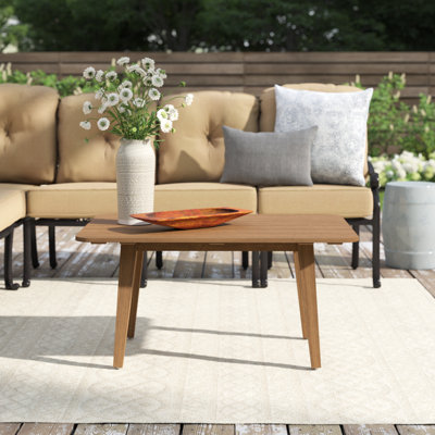 Courson Rectangular Teak Outdoor Coffee Table