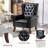 31.5" Wide Faux Leather Wingback Chair-1015972086